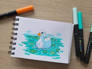 Just a duck